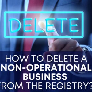 delete estonian company from registry