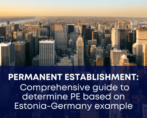 permanent establishment germany estonia example