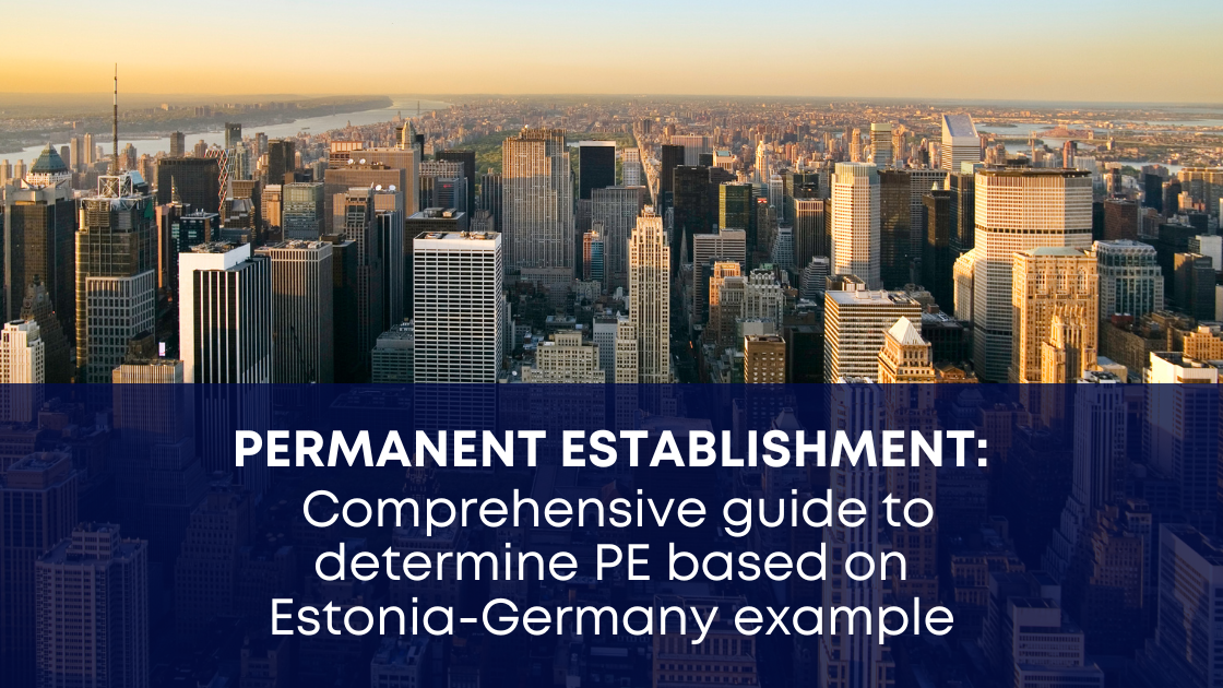 permanent establishment germany estonia example