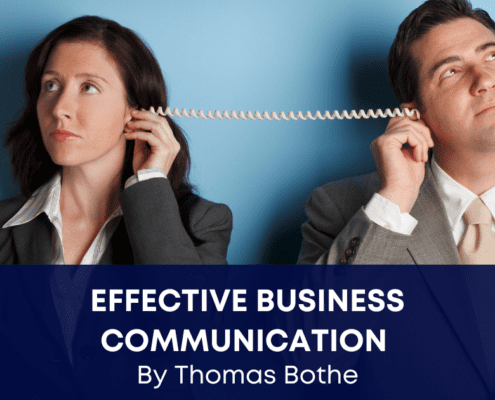 Effective business communication thomas bothe